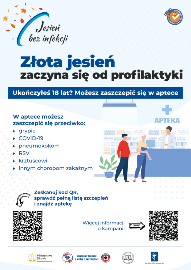Jesień bez infekcji plakat 1